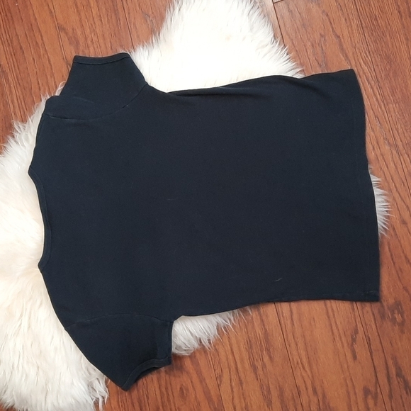 90's Vintage Vans Vneck Fitted Tshirt - Picture 4 of 4